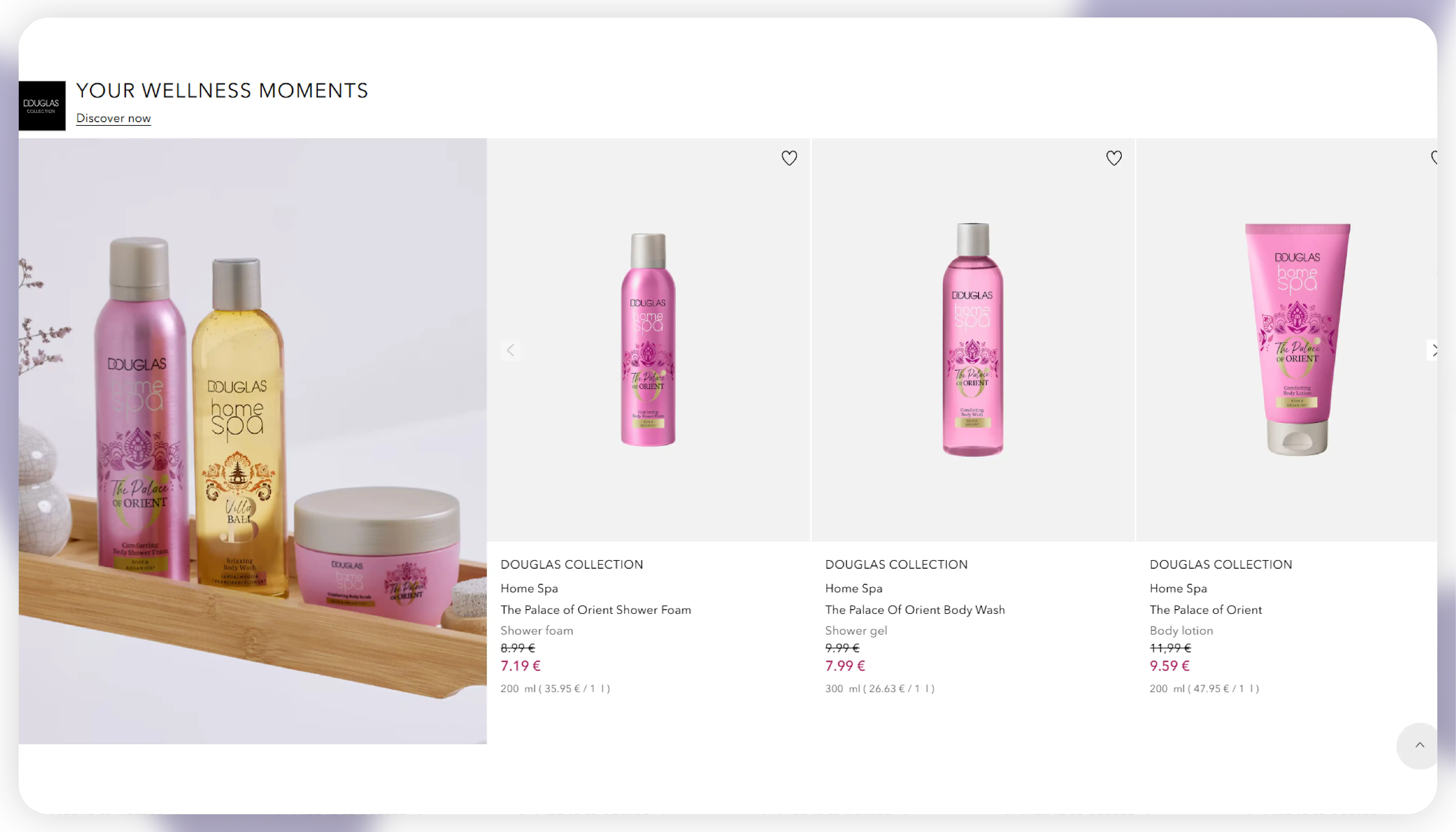 Douglas Historical Data & Top-Selling Products